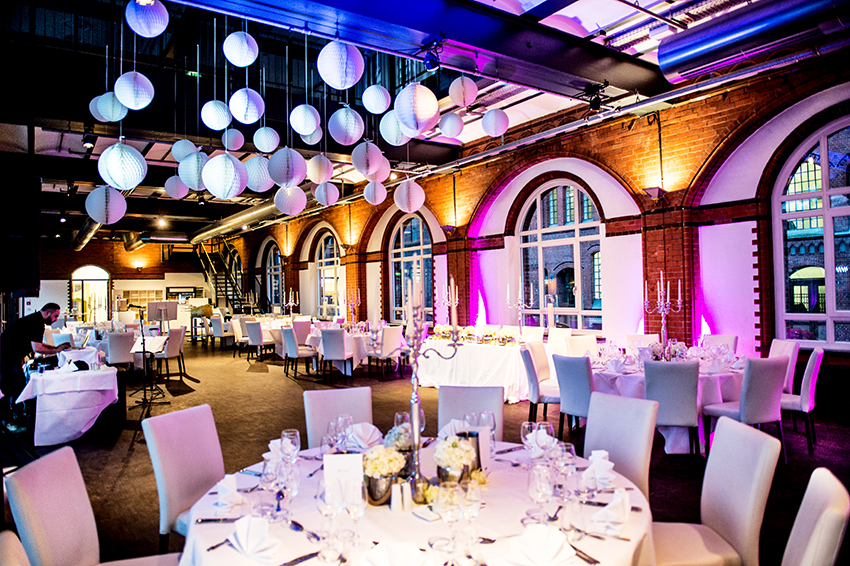 gedeckter Tisch bei Nord Event Brides and Grooms bei Nord Event
