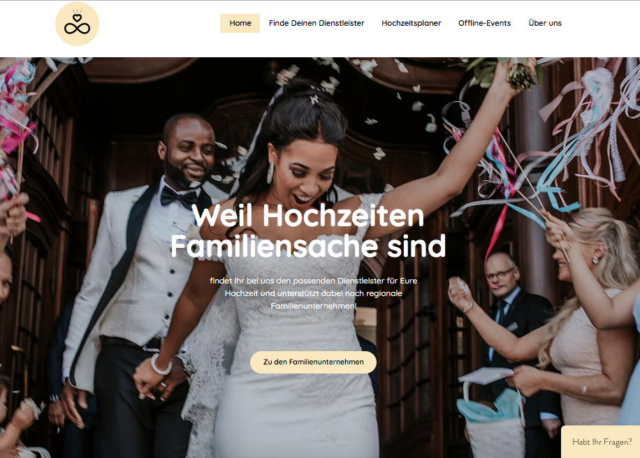 Hochzeiten sind Familiensache Mylocalwedding.app