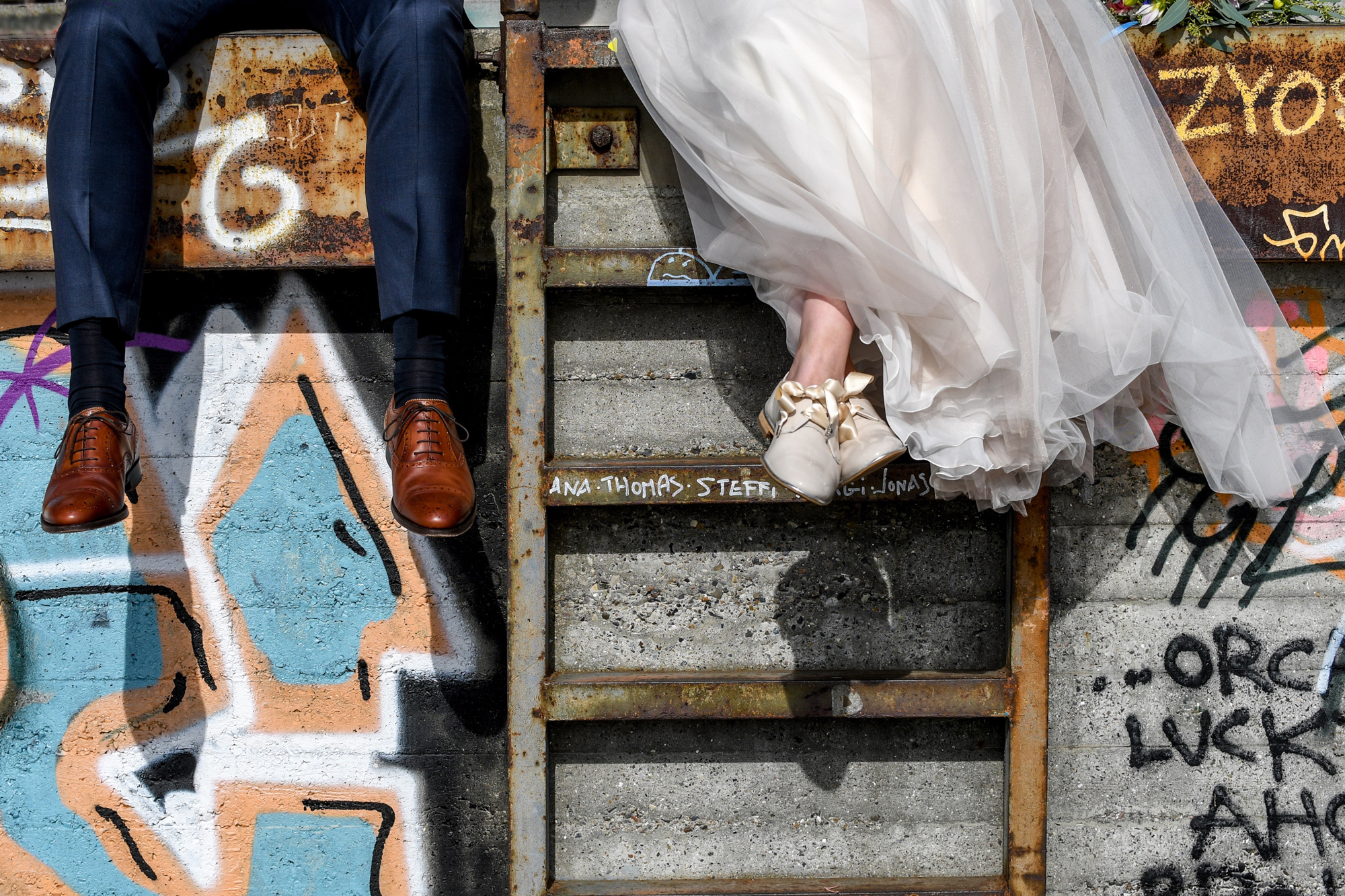 Hochzeitserinnerungen festhalten Vintage Fotocaravan